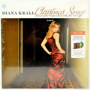 Diana Krall • Christmas Songs • GREEN Colored vinyl record LP New SEALED